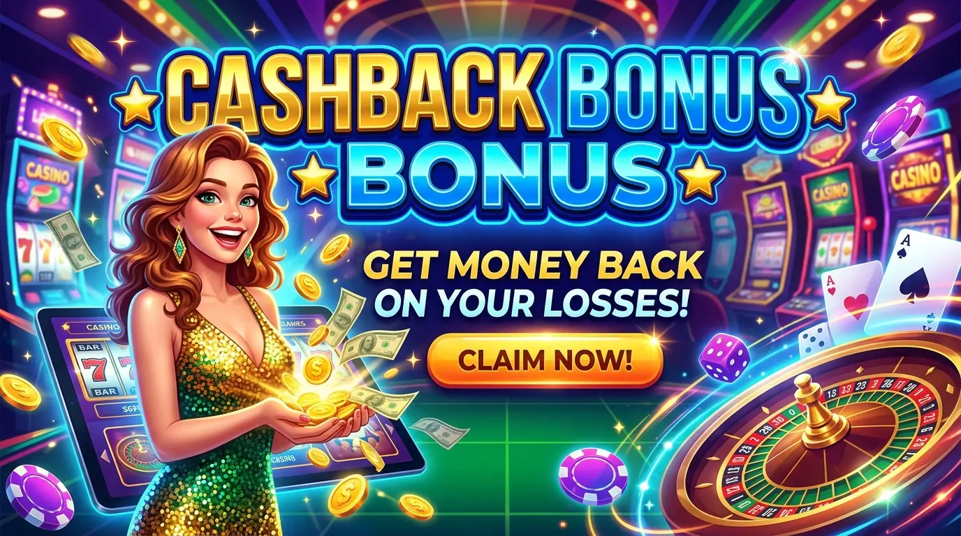 Lucky hunter casino Cashback Bonus